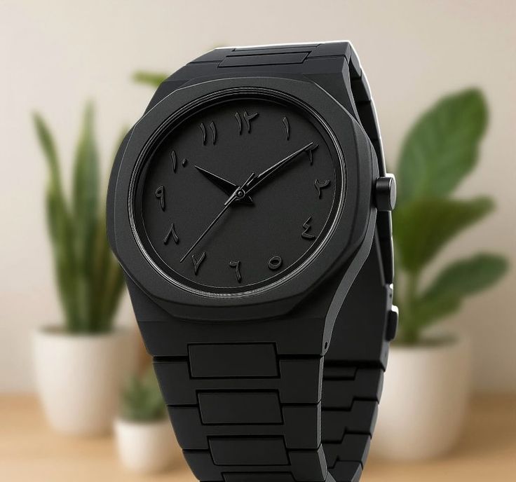 Montre Blackout Premium avec chiffre arabe